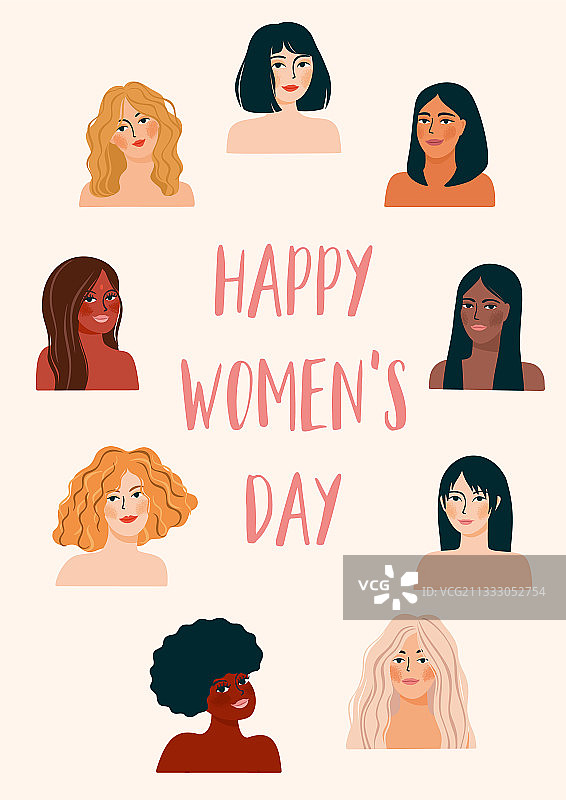 国际妇女节图片素材