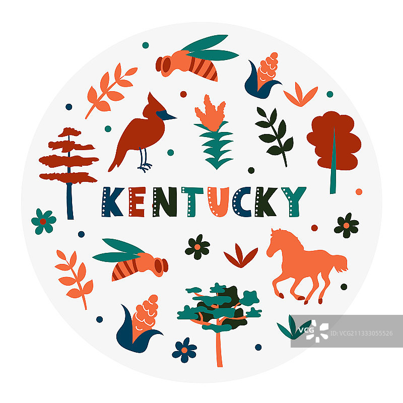 美国肯塔基州合集图片素材