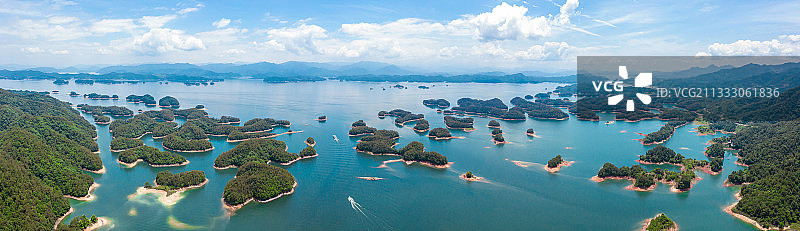 千岛湖航拍图片素材