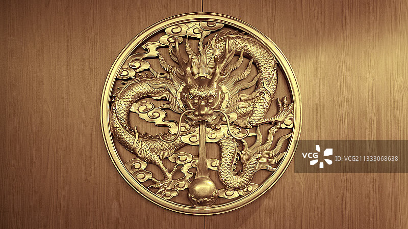 装饰 构件 龙图片素材