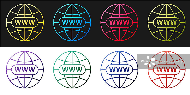 黑白网页图标图片素材