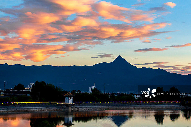 清溪公园图片素材