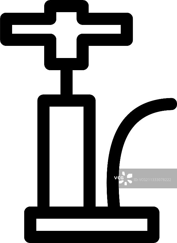 泵图标或徽标孤立符号图片素材