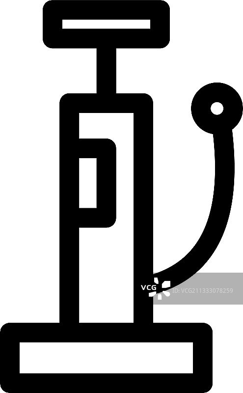 泵图标或徽标孤立符号图片素材