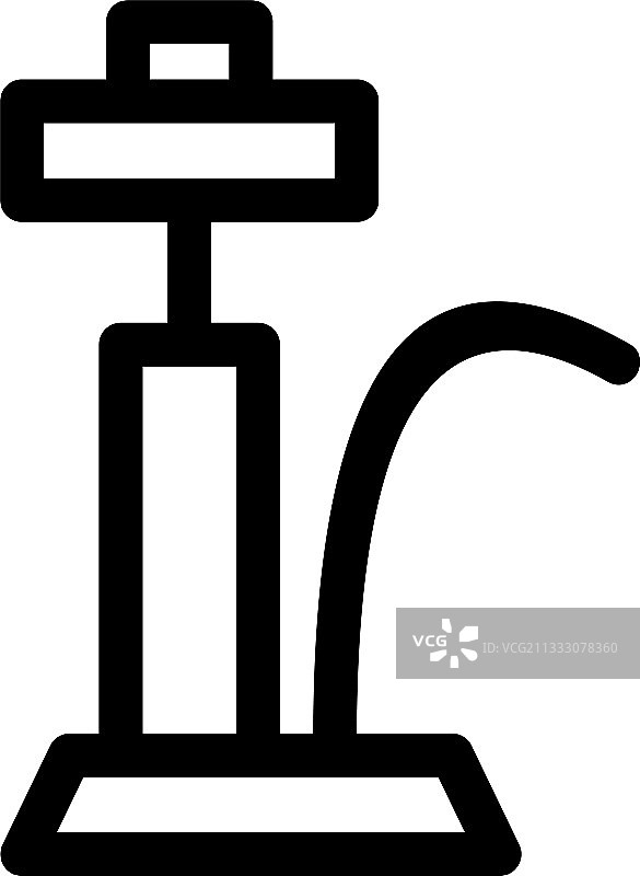 泵图标或徽标孤立符号图片素材