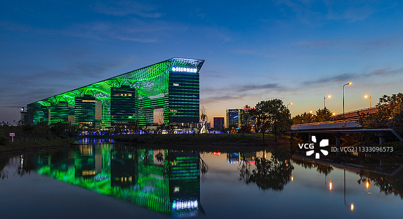 上海松江G60科创云廊图片素材