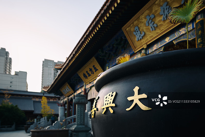 西安大兴善寺图片素材