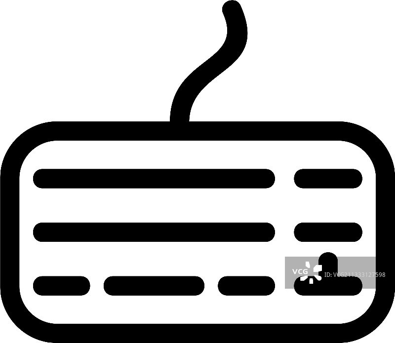 键盘图标或Logo独立符号图片素材