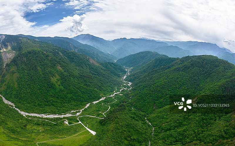 卧龙熊猫坪图片素材