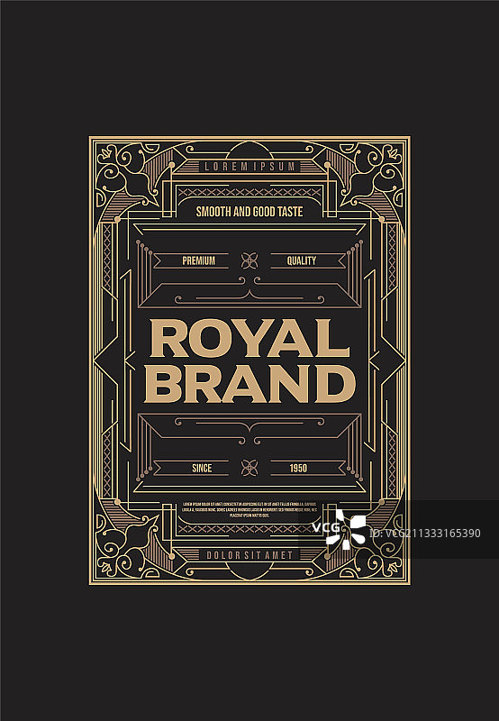 复古框架装饰徽章艺术装饰图片素材