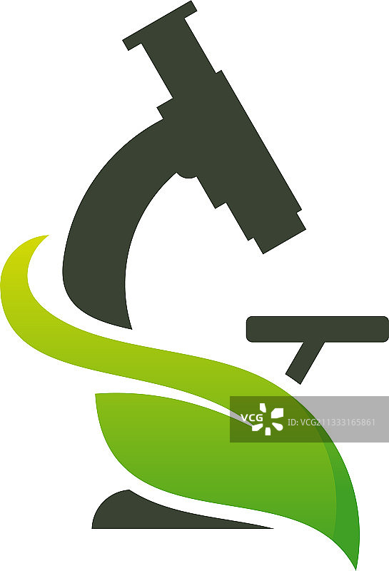 自然实验室logo设计，科学logo图片素材