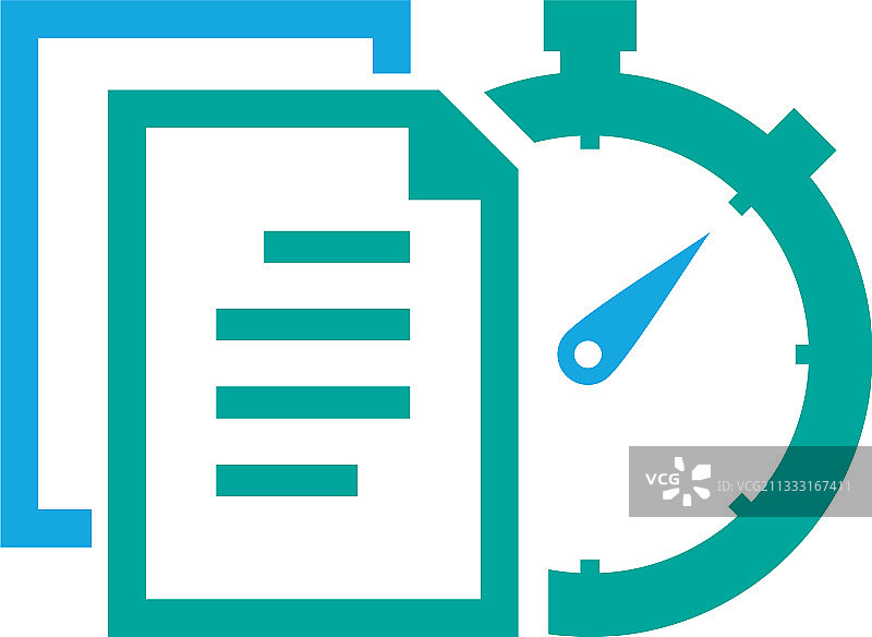 数据时间Logo设计概念文档图片素材