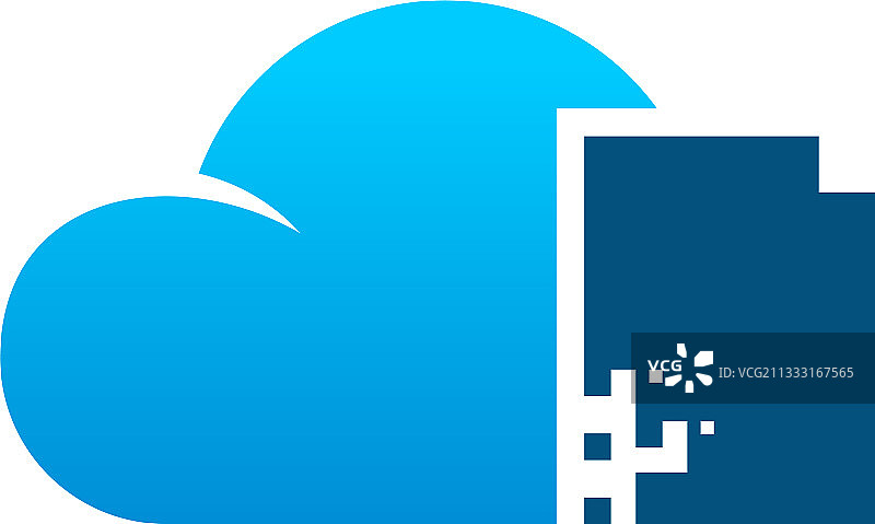 云文档标志设计概念图片素材