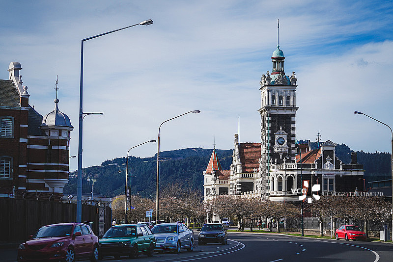 新西兰但尼丁大学教学楼建筑图片素材