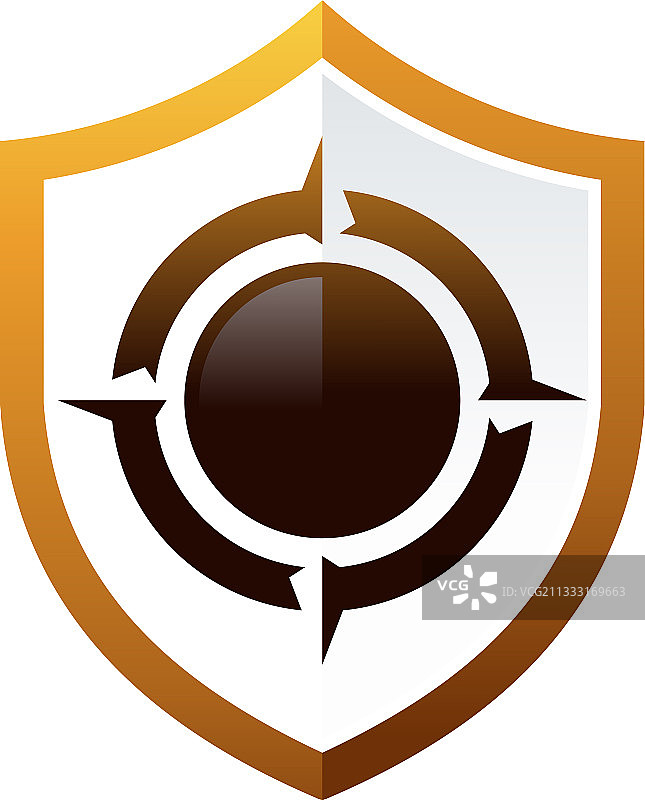 指南针探险标志设计理念图片素材