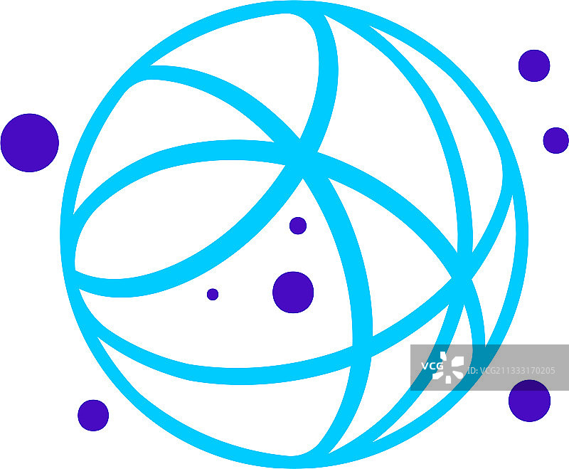 世界科技logo设计概念地球logo图片素材