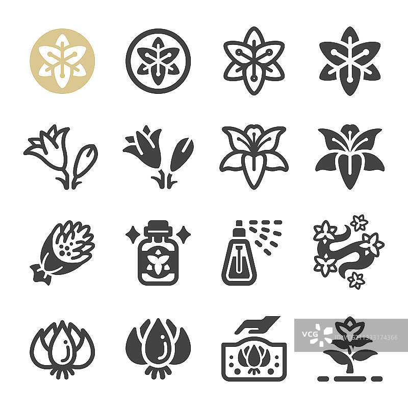 莉莉图标设置图片素材