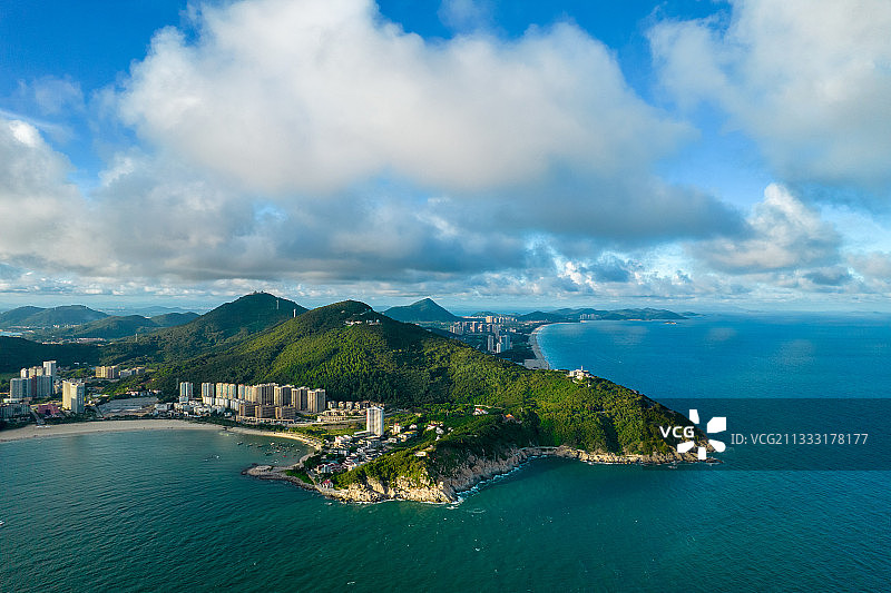 航拍广东阳江海陵岛图片素材