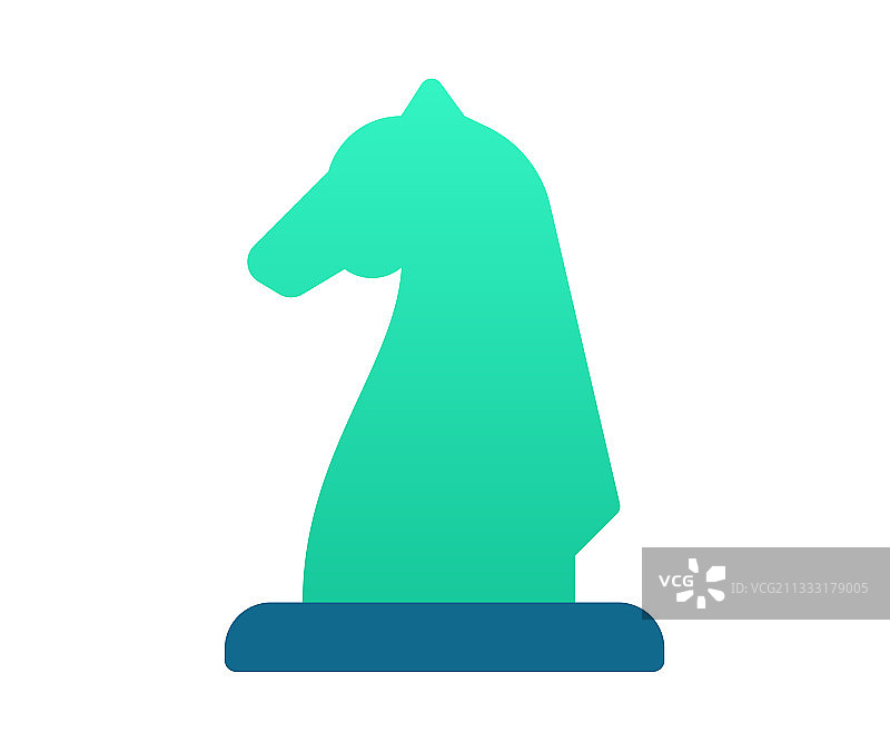 策略战略家国际象棋单一独立图标图片素材