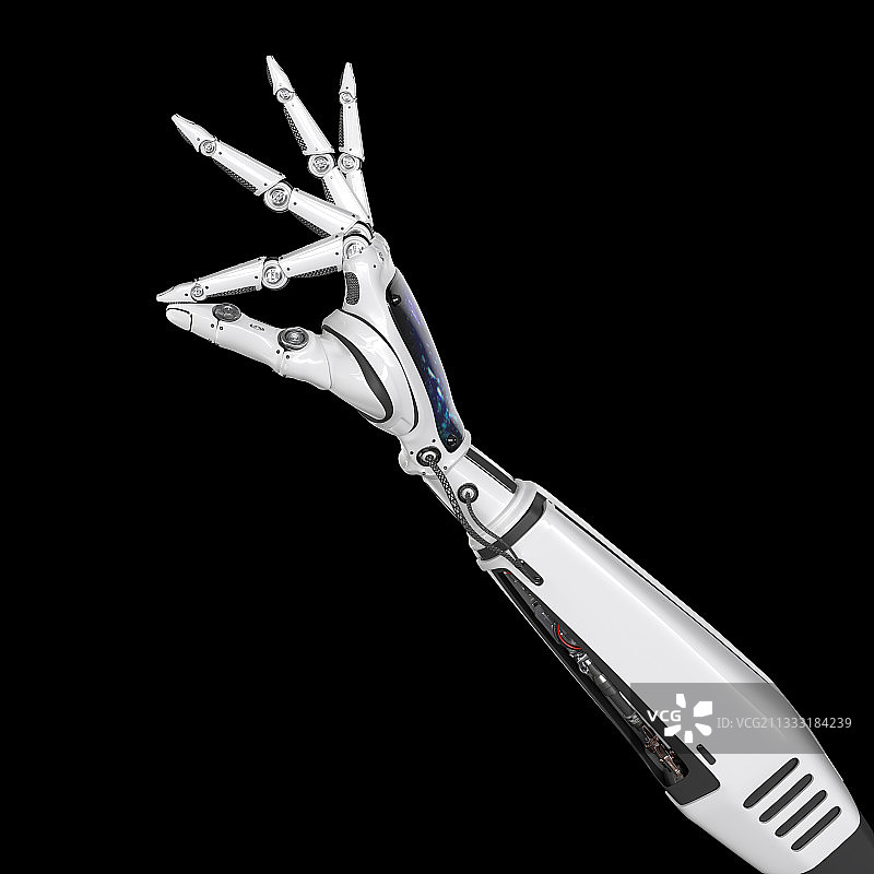 人工智能机器手图片素材