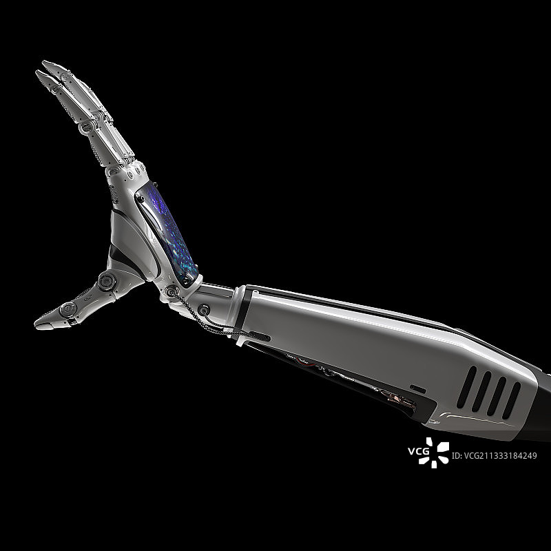 人工智能机器手拿图片素材