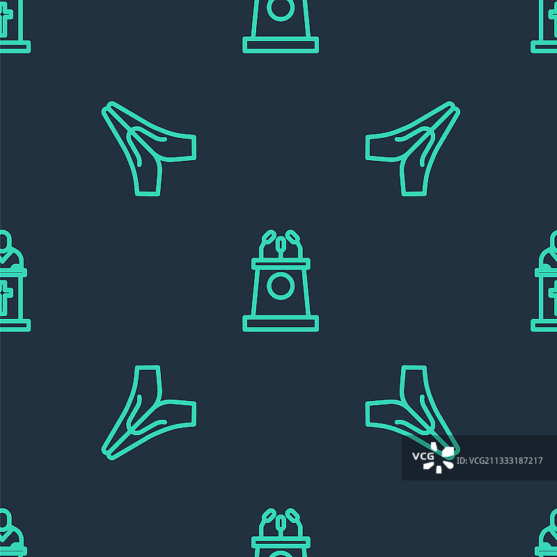 舞台看台祈祷之手图片素材