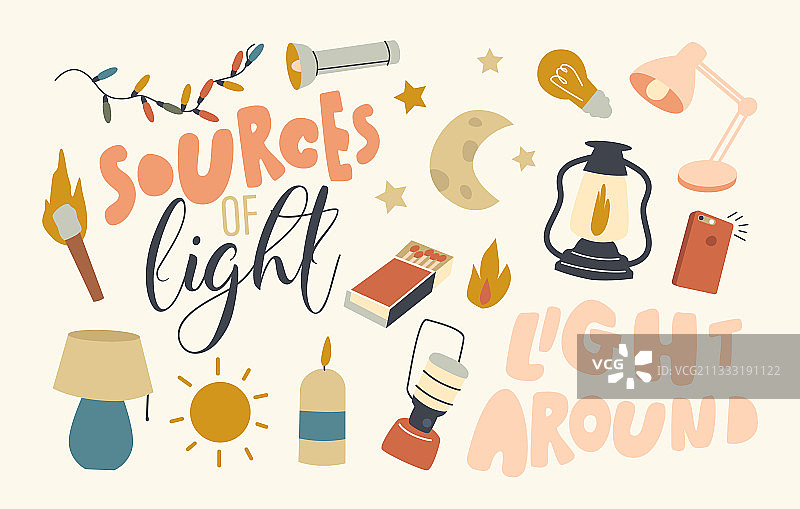 阳光主题图标集图片素材