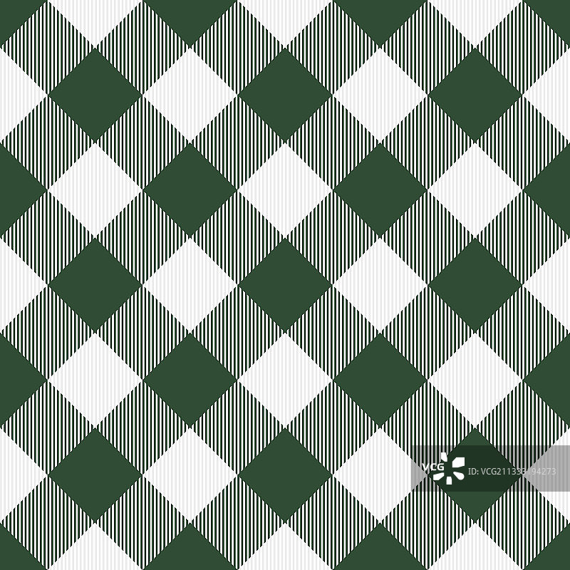 圣帕特里克节对角线格子花纹图片素材