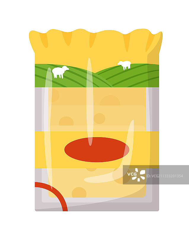 白色背景下的硬奶酪图片素材