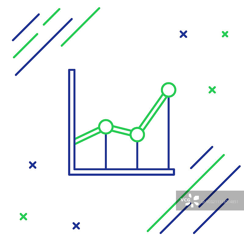 折线图日程表图表信息图图片素材
