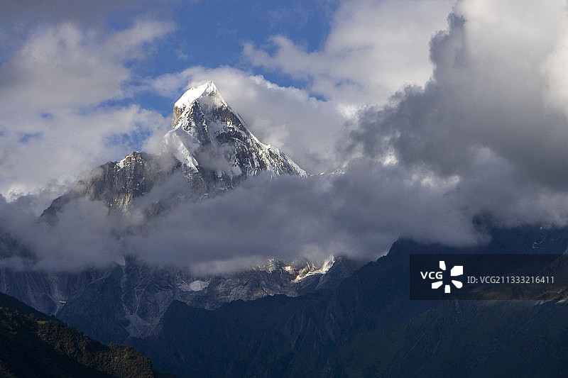 幺妹峰图片素材