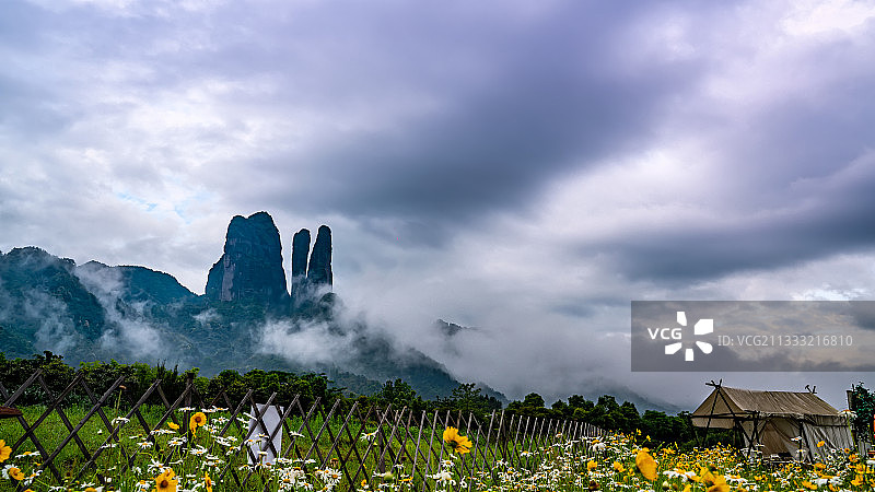 江郎山图片素材