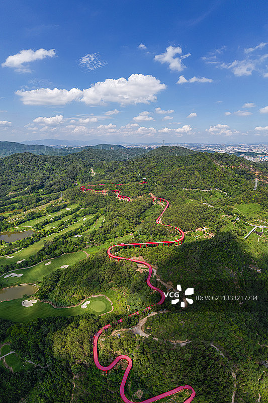 深圳光明区大顶岭山林公园图片素材