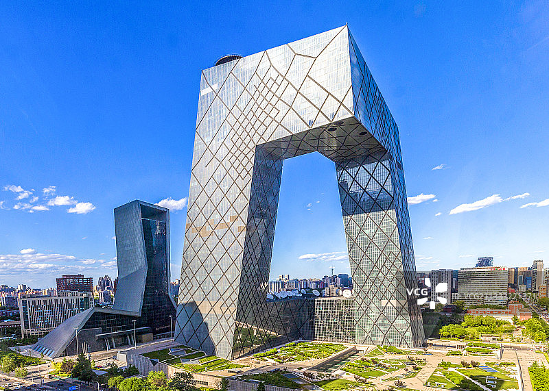 中央电视台总部大楼图片素材