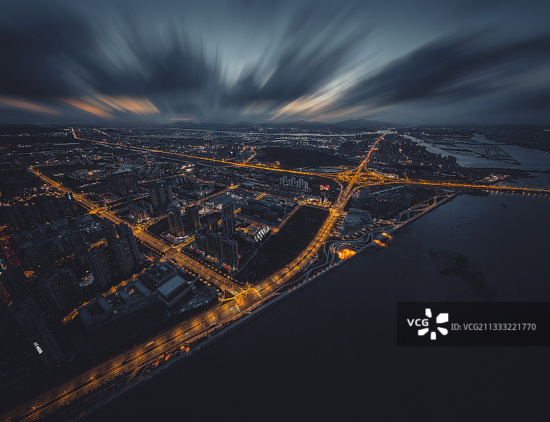 珠海航空新城图片素材