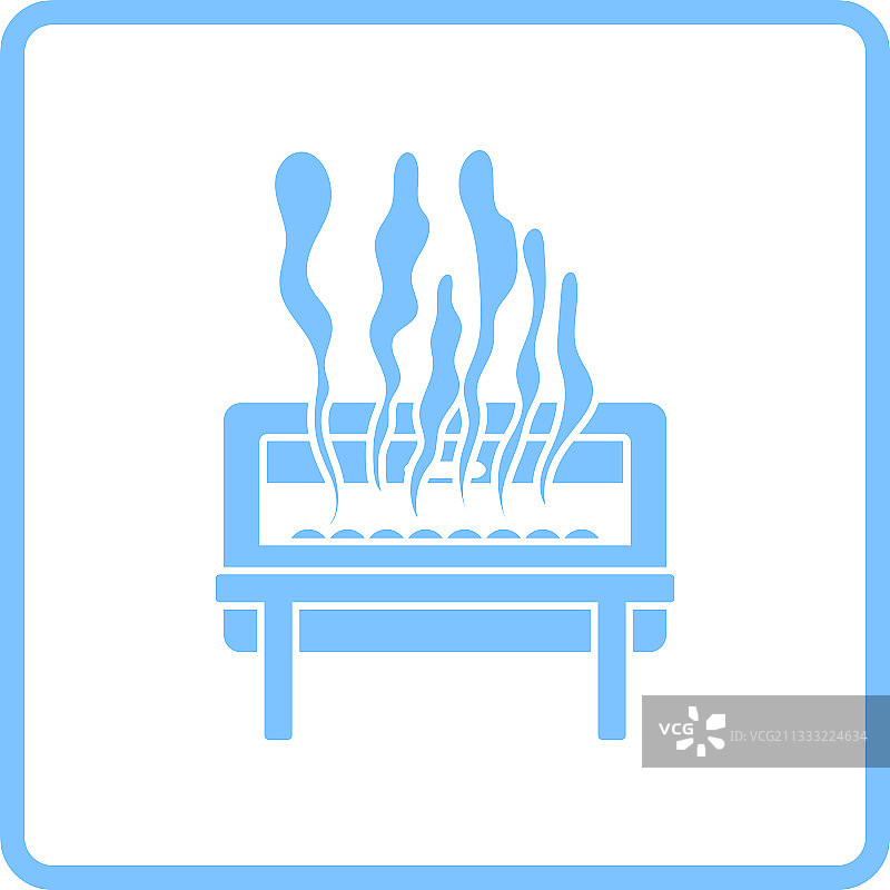 加热餐盘图标图片素材