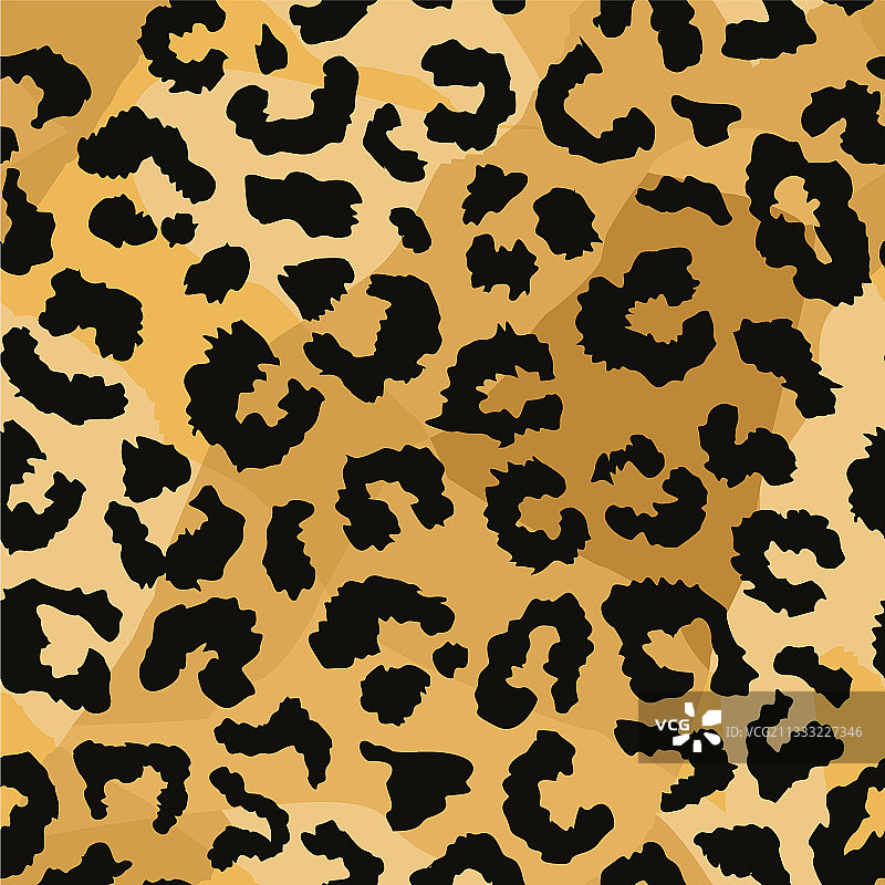 豹纹动物印花图案设计图片素材