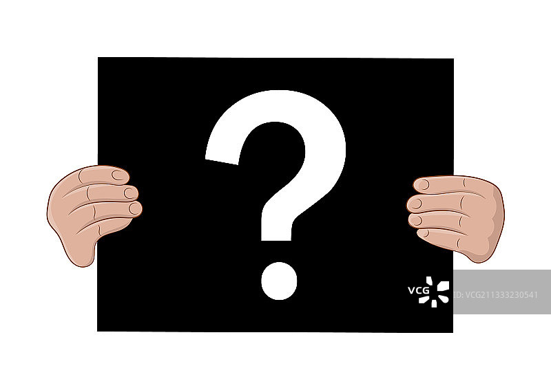 带问号图标的黑板图片素材