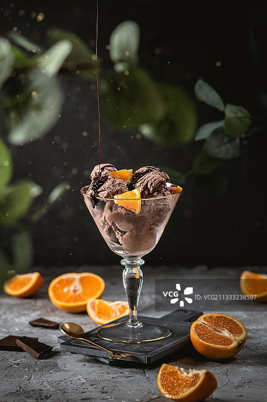 桌子上橙色水果特写，拉脱维亚图片素材