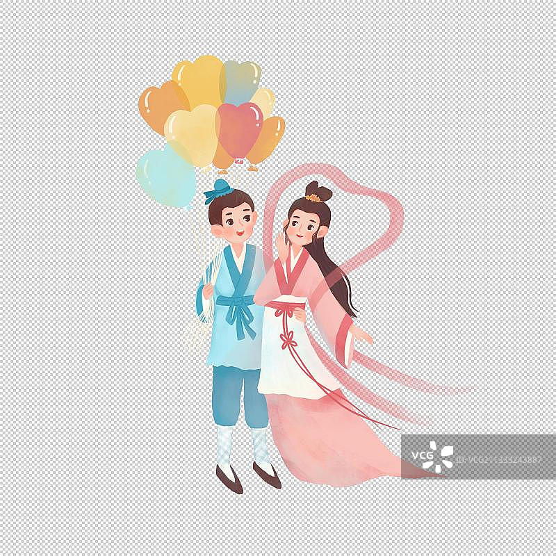 七夕节,情侣,牛郎,织女,情人,情人节,520,爱情,节日,图片素材