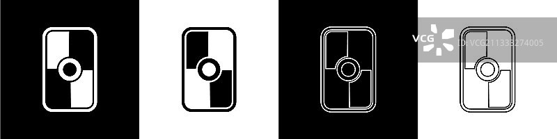 带有希腊装饰的希腊盾牌图标图片素材