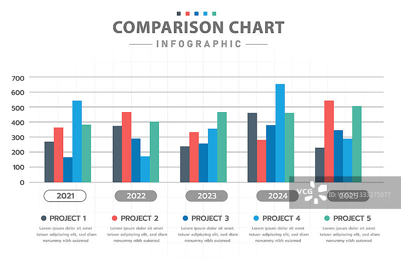 信息图表时间线图日历比较图片素材