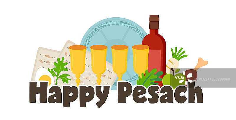 犹太逾越节概念图片素材