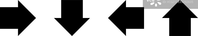 网页和应用程序中的箭头符号图标图片素材