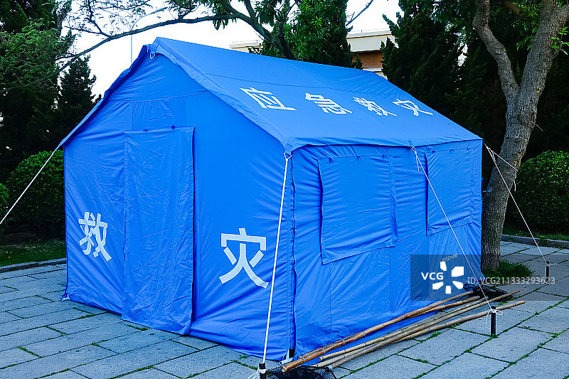 应急救灾帐篷  应急避难场所图片素材