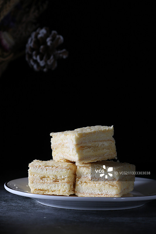 千层蛋糕图片素材