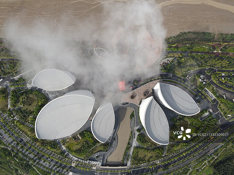 海峡文化艺术中心图片素材