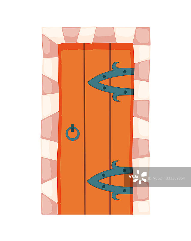 童话之门中世纪元素图片素材