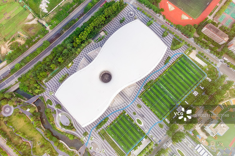 新都香城体育中心图片素材