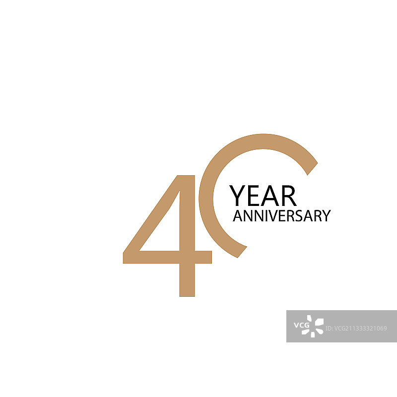 40周年庆典模板设计图片素材